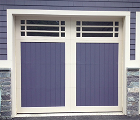 Purple Garage Doors