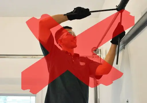 3 DIY Garage Door Repairs vs 3 Repairs for the Pros
